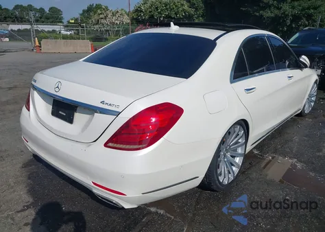 2016 Mercedes-Benz S 550 4Matic from USA, damaged, VIN WDDUG8FB6GA255136